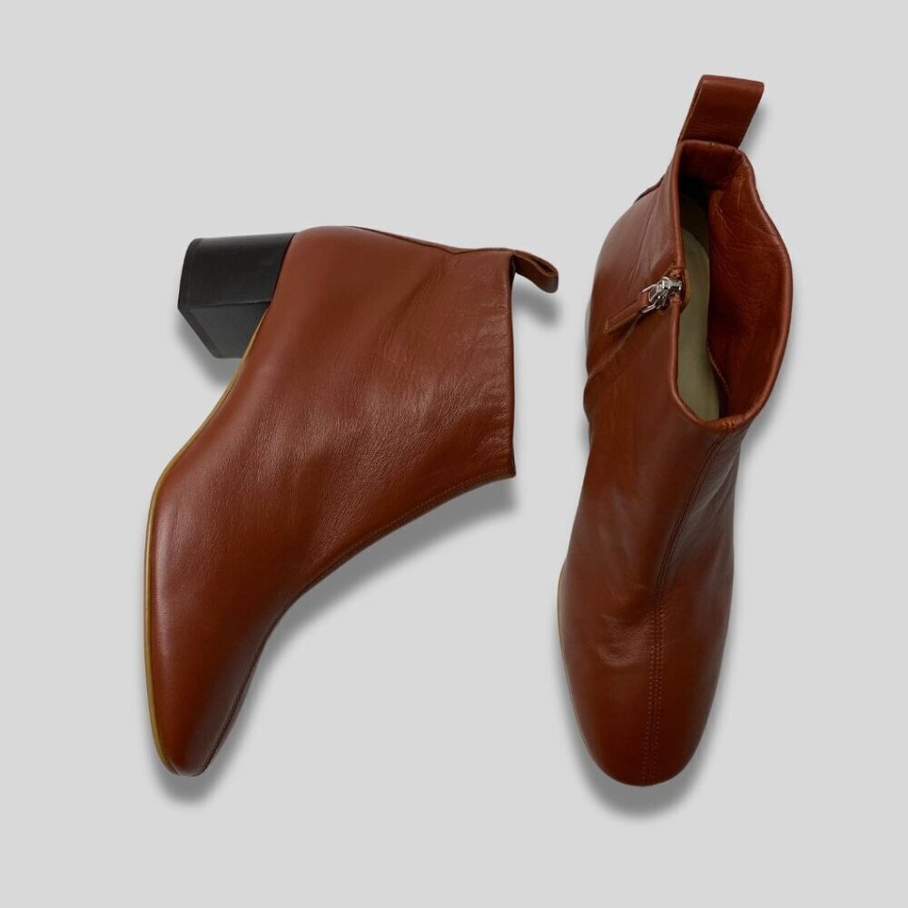 EVERLANE Day Boots in Brick Red Size 9.5